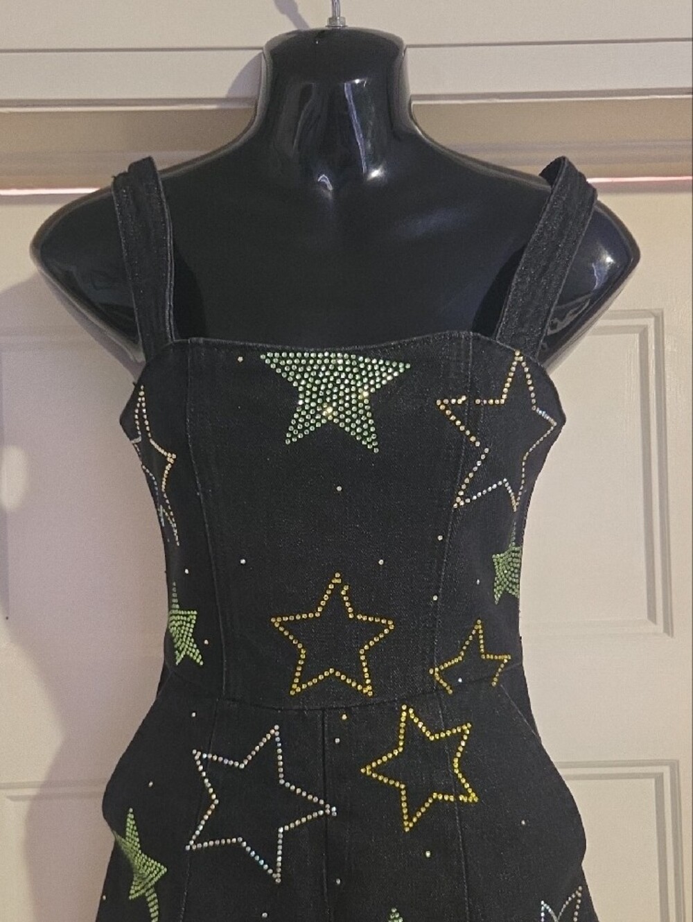 Nasty Gal Black Star Embellished Romper - Picture 2 of 11